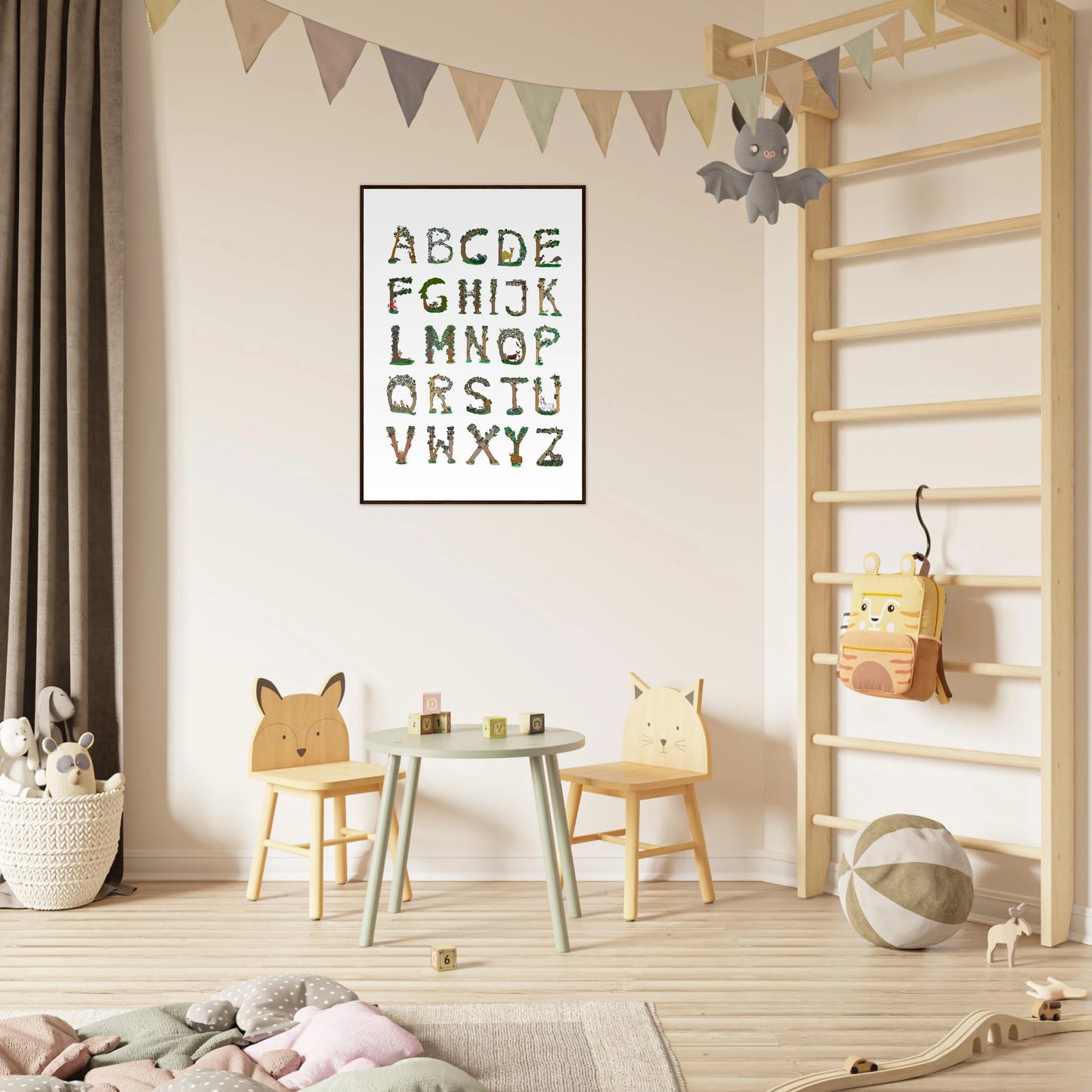 The Curious Alphabet A-Z: An ABC adventure with animals and nature