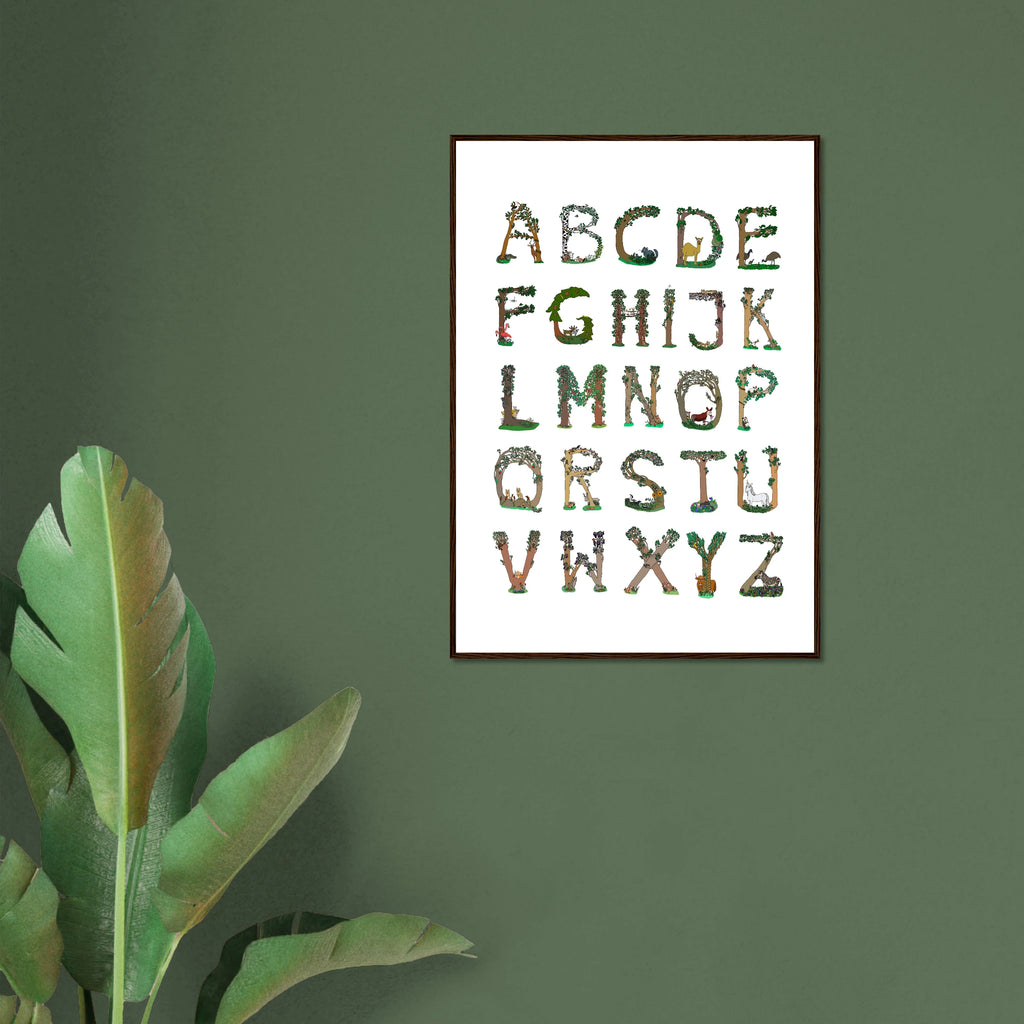 The Curious Alphabet A-Z: An ABC adventure with animals and nature